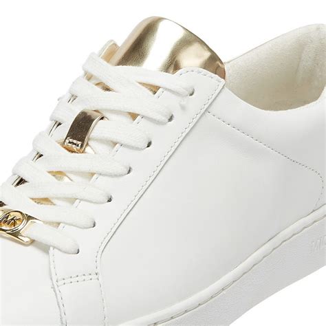 sneakers bianche donna michael kors|michael kors rose gold sneakers.